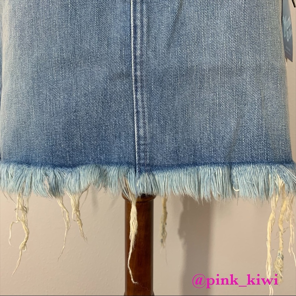 Show Me Your Mumu Atlanta A Line Denim Skirt Size:  28 - Picture 3 of 11